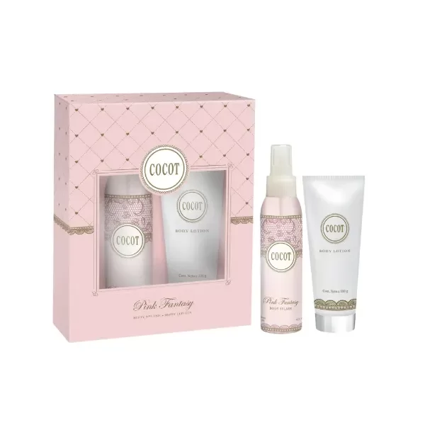 Producto - Estuche COCOT PINK FANTASY Body Splash + Body Lotion