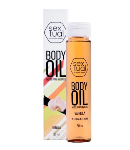 Producto - SEXTUAL BODY OIL 60 ML ACEITE PARA MASAJES - Vainilla