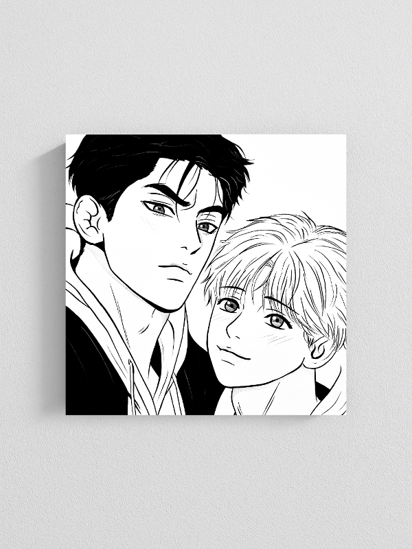 Producto - Cuadro Kim Dan y Joo Jae-kyung  -Jinx-