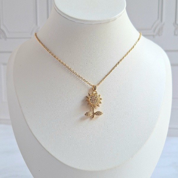 Producto - Collar giratorio girasol