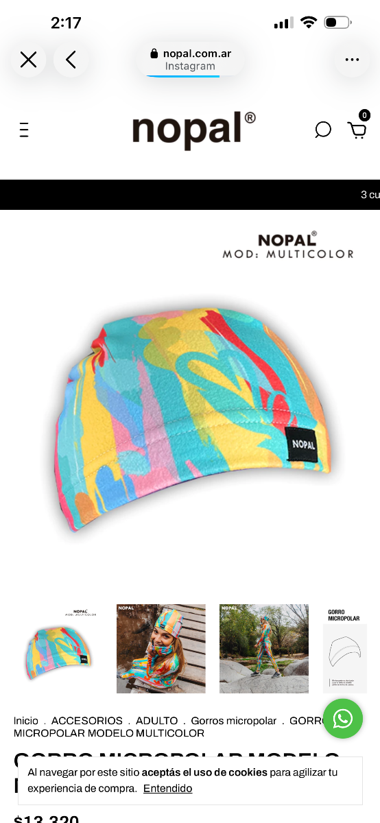 Producto - Gorrito Nopal GN192