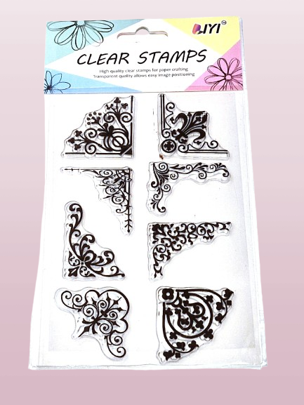 Producto - Sello de silicona "Esquinas Decorativas"