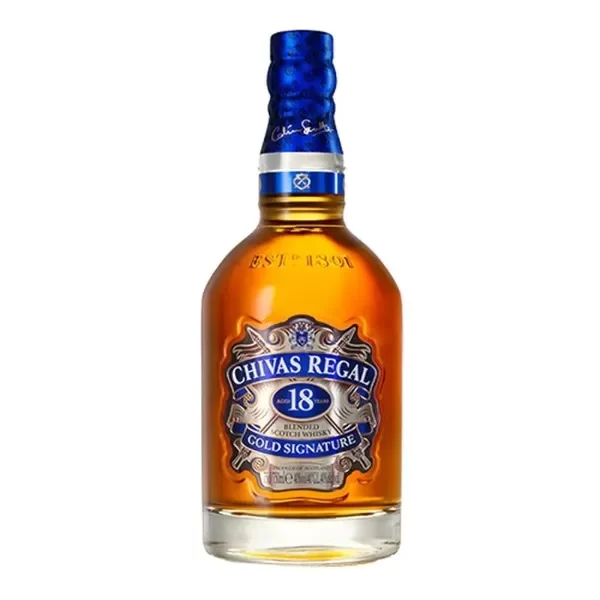 Producto - Chivas Regal 18 Años Gold Signature Blended Scotch Whisky 750 ml