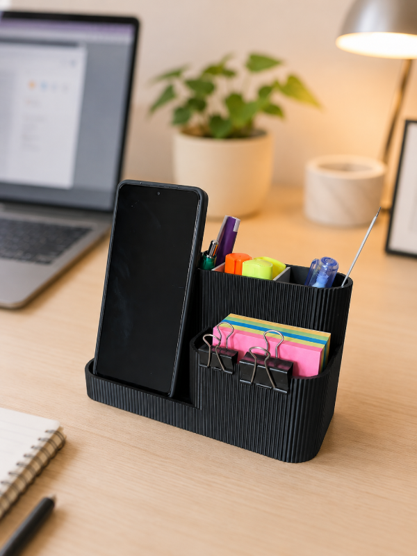 Producto - Portalápices con soporte para celular