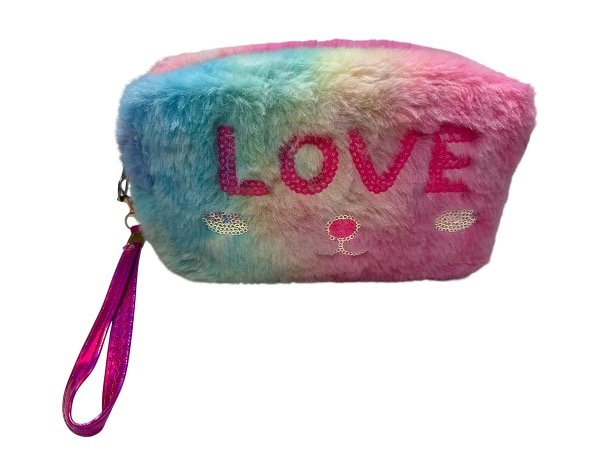 Producto - Neceser peluche gatito fucsia