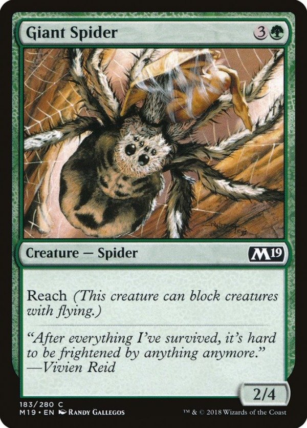 Producto - Giant Spider  Core Set 2019