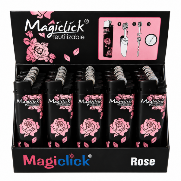 Producto - MAGIC CLICK - ENCENDEDOR DISEÑO ROSAS