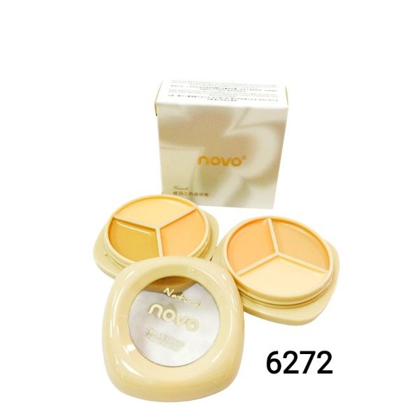 Producto - Corrector en crema 3 tonos novo 6272
