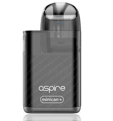 Producto - (POD RECARGABLE) ASPIRE MINICAN BLACK TRANSLUCENT + 1 SALT IMPORTADA DE REGALO