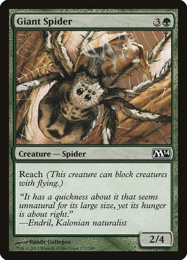 Producto - Giant Spider  Magic 2014 Core Set