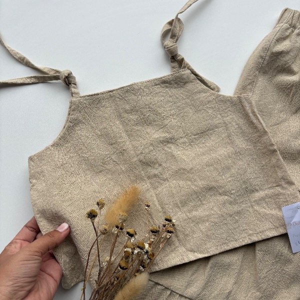Producto - Conjunto ALELI en color Beige línea niñas 4 al 12 - 2
