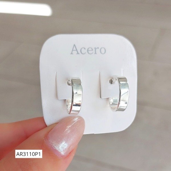 Producto - Aros argolla chatos 4 tamaños