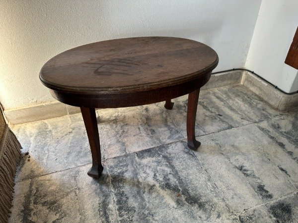 Producto - MESITA DE LIVING DE ROBLE 70x48x42 A ENCOLAR #11699