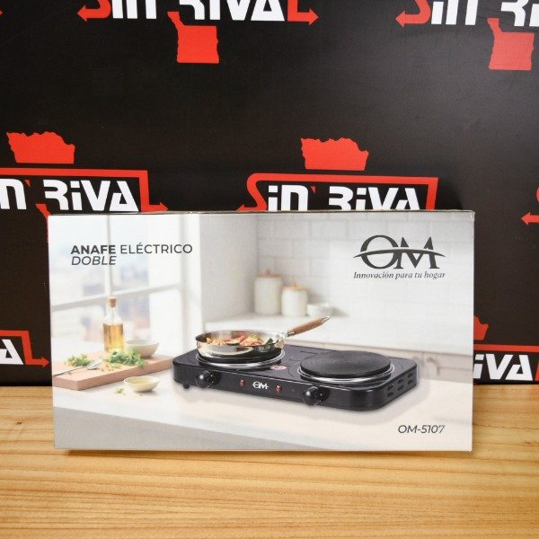 Producto - ANAFE ELECTRICO 2 HORNALLAS OM-5107 - 0