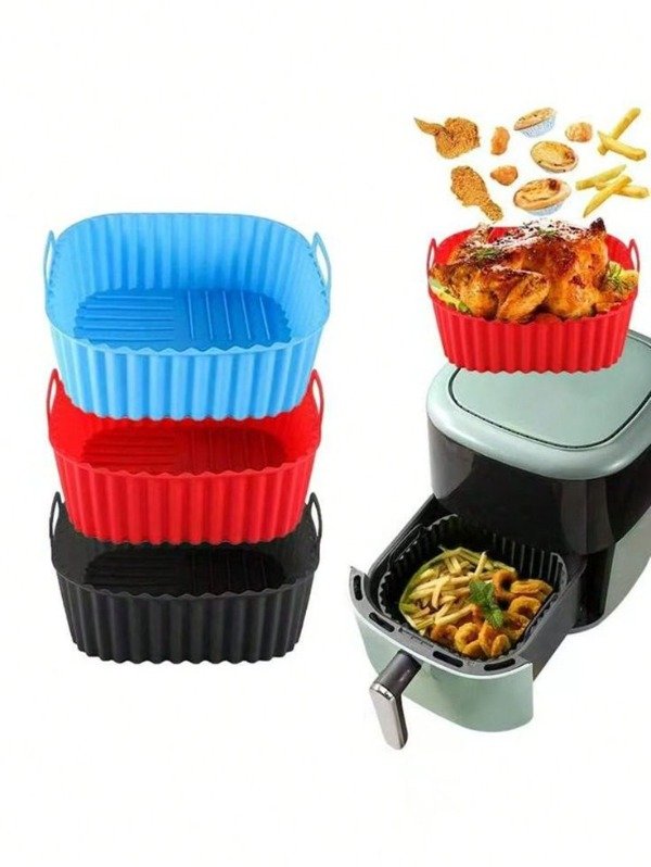 Producto - Molde freidora de aire cuadrada 20cm
