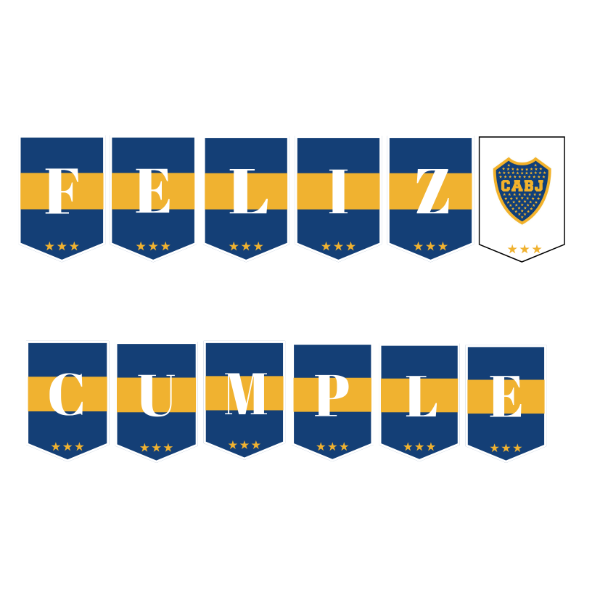Producto - Banderin FC Boca