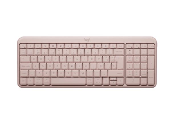 Producto - Teclado LOGITECH Bluetooth K250 Pebble rose