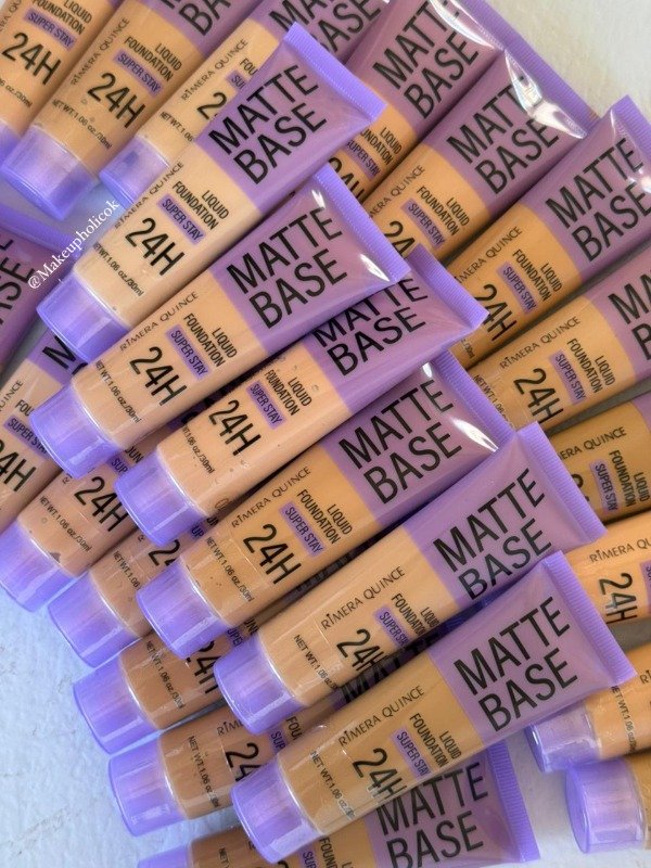 Producto - BASE MATTE 24 HS FOUNDATION - RIMERA QUINCE - CAJA DE 24 UNIDADES