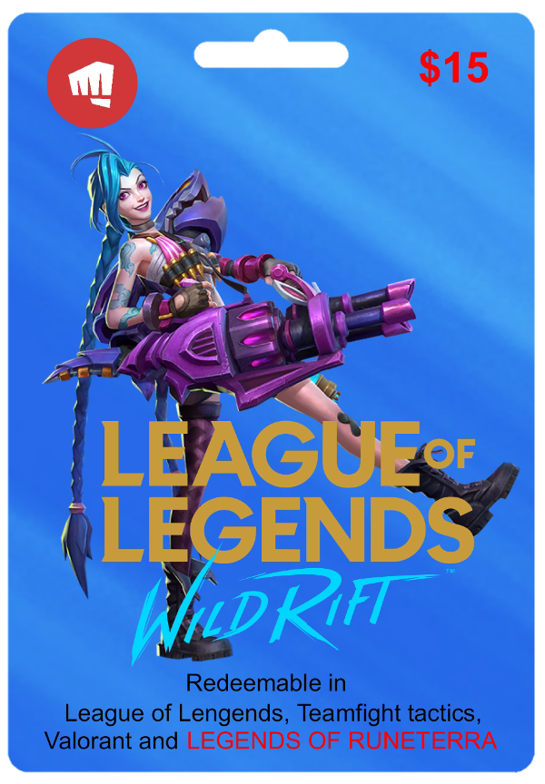 Producto - Riot Points 15 usd / Latan