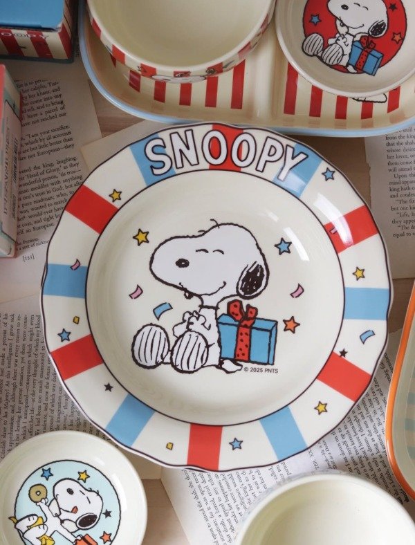 Producto - Plato Snoopy 20cm cerámica por unidad