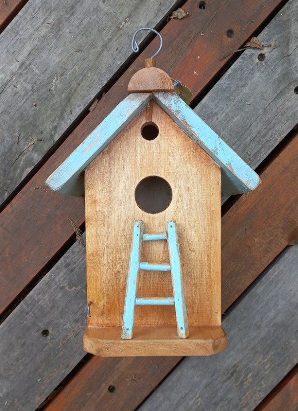 Producto - casa para pajaros "la campesina" a construir (4-5 días aprox) - 2