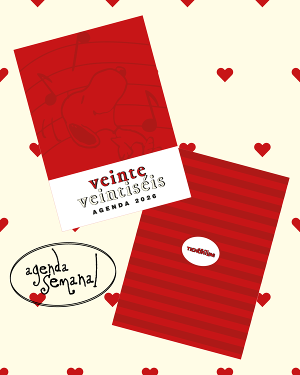 Producto - AGENDA SEMANAL 2026 - SNOOPY X ARTISTAS