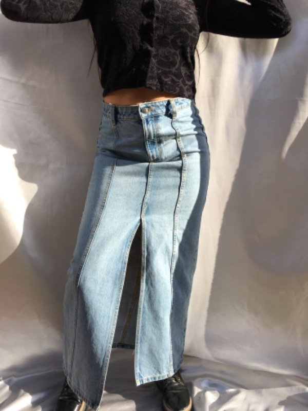Producto - Maxi Falda Denim (38)