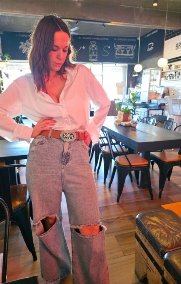 Producto - Camisa satén White