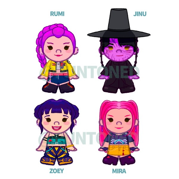 Producto - Llaveros de K POP DEMON HUNTERS