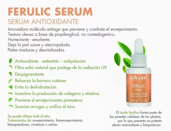 Producto - Serum antioxidante idraet