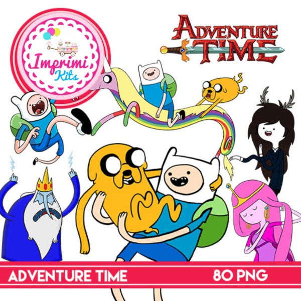 Producto - Kit Cliparts Hora de Aventuras Imprimibles #704