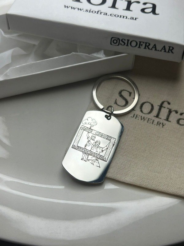 Producto - Llavero militar Personalizado 4cm