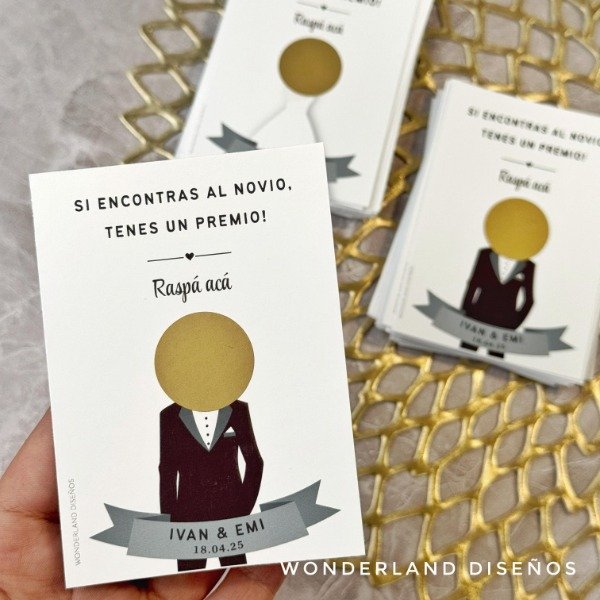 Producto - Pack 150 Raspaditas XL