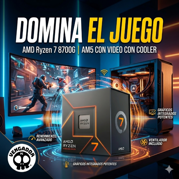 Producto - Proces. AMD Ryzen 7 8700G AM5