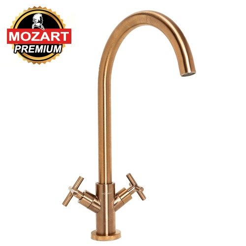 Producto - MEZCLADORA BOSTON COBRE BAÑO/COCINA PICO BAR EXTRA ALTO   - 7080