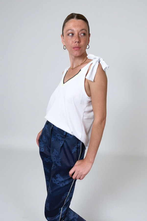 Producto - Pantalon Slouchy Roma Azul