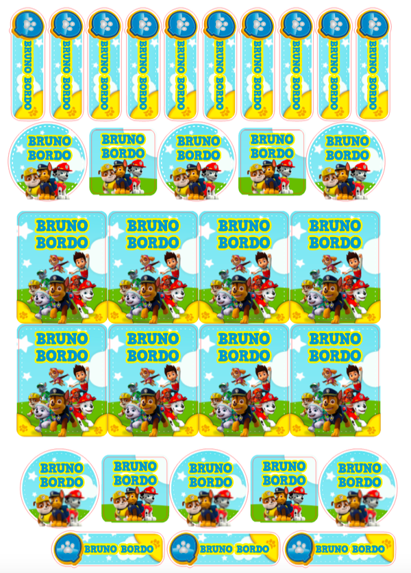 Producto - PAWPATROL