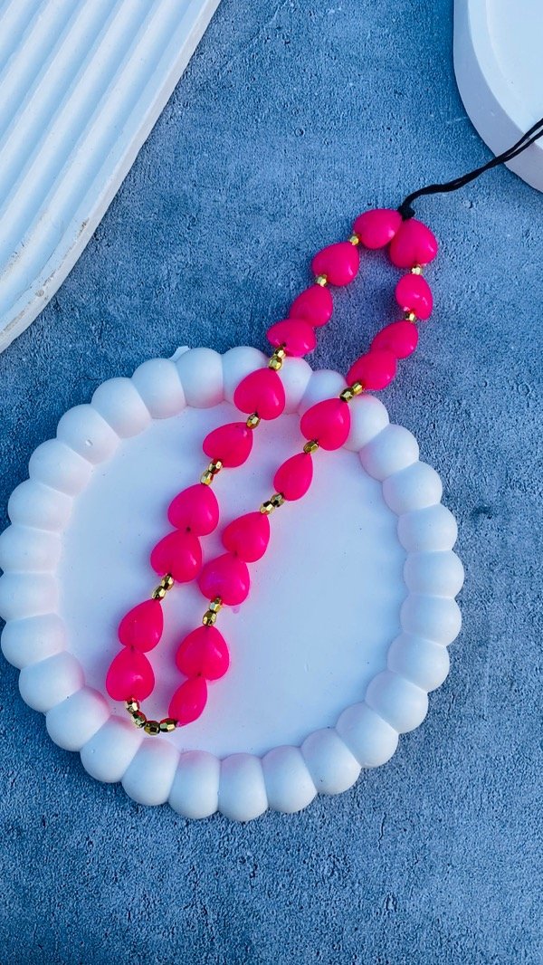 Producto - STRAP PHONE LOVE FUCSIA