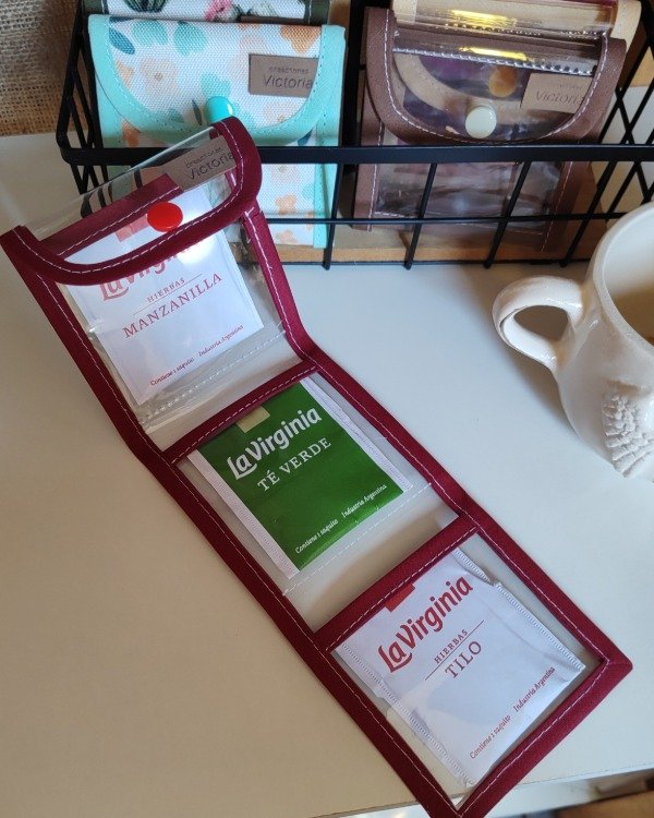 Producto - Organizador saquitos de té - transparente - 0