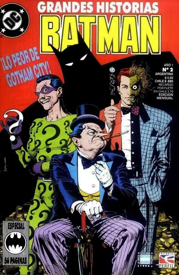 Producto - GRANDES HISTORIAS - BATMAN: LO PEOR DE GOTHAM CITY!