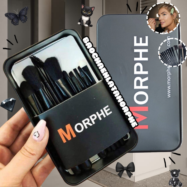 Producto - SET DE BROCHA EN LATA MORPHE x12 UNIDADES