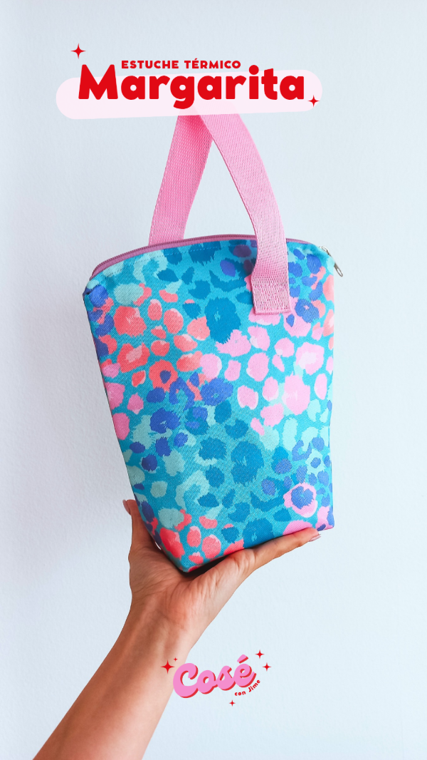 Producto - Estuche térmico MARGARITA - (tutorial GRATIS en Instagram)