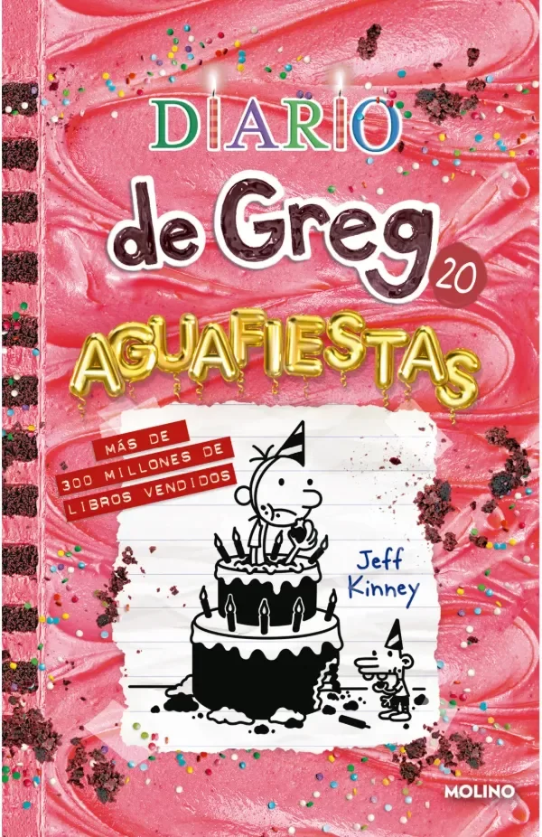 Producto - Diario de Greg 20 - Aguafiestas - Jeff Kinney - Molino