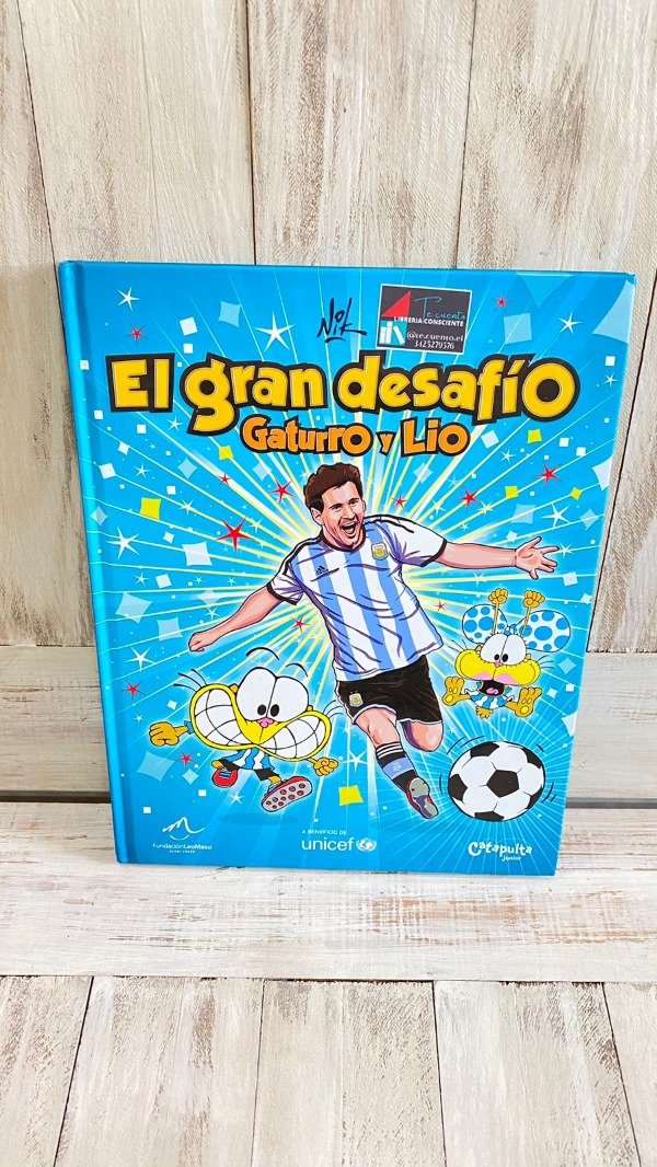 Producto - Libro "El gran desafío" de Gaturro y Lio