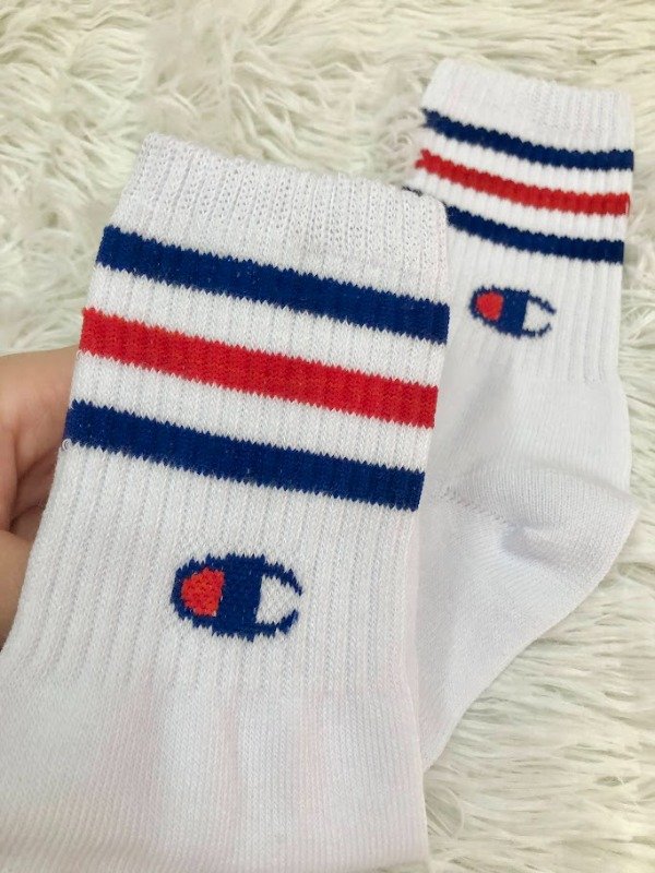 Producto - CHAMPION BLANCAS FRANJAS Classic Tenis