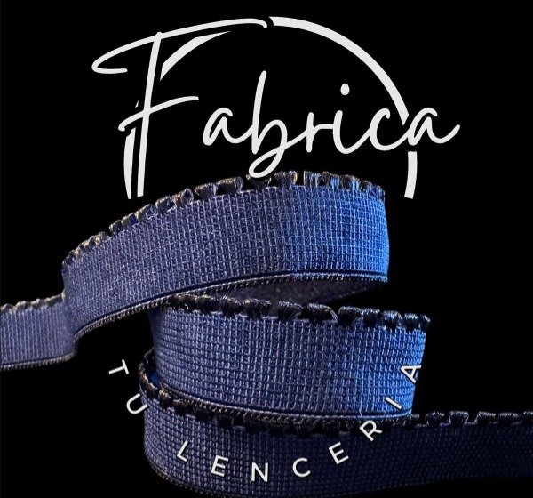 Producto - Bajo busto Azul noche 15 mm (1 metro)