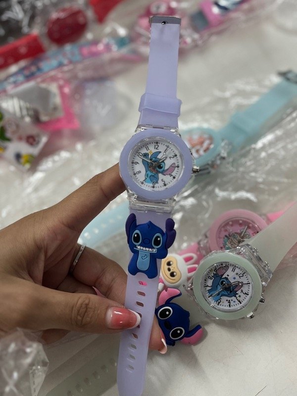 Producto - Reloj stich celeste