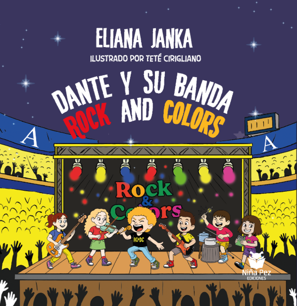 Producto - Dante y su banda de Rock and Colors - Eliana Janka