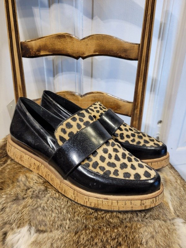Producto - Zapatos MAGGIO ROSSETO negros y print charol- Talle 40- PRECIO: 56X
