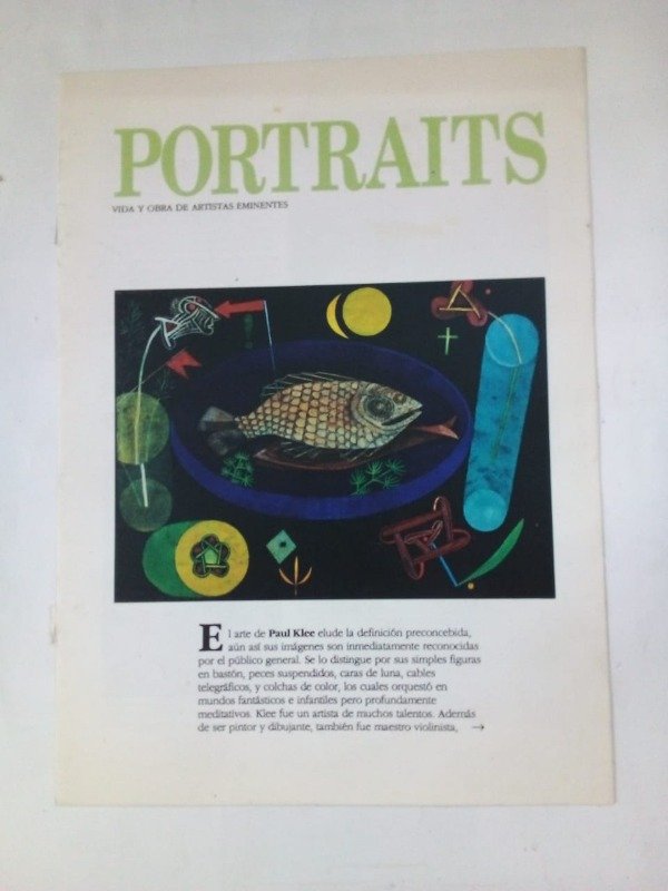 Producto - Portraits Vida y obra de artistas eminentes Klee - Americana 1992